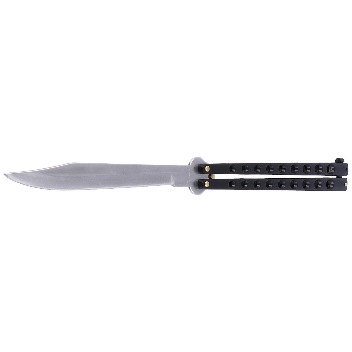 Nóż składany motylek Martinez Albainox Big Balisong Black, Mirror Finish (02052-N) 2 jpg