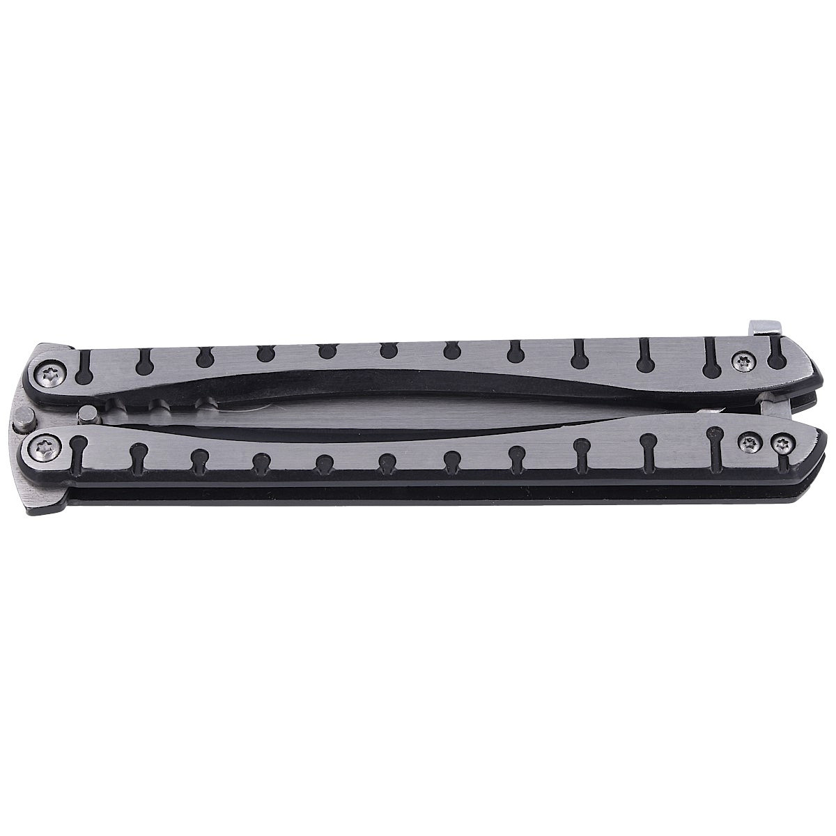 Nóż motylek Martinez Albainox Shelf Balisong, Negro (02112) 2 jpg