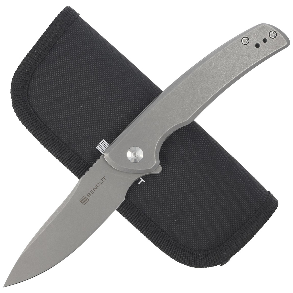 Nóż składany Sencut Tynan Gray Stonewashed Steel, Gray Stonewashed 10Cr15CoMoV (SA10B) 2 jpg