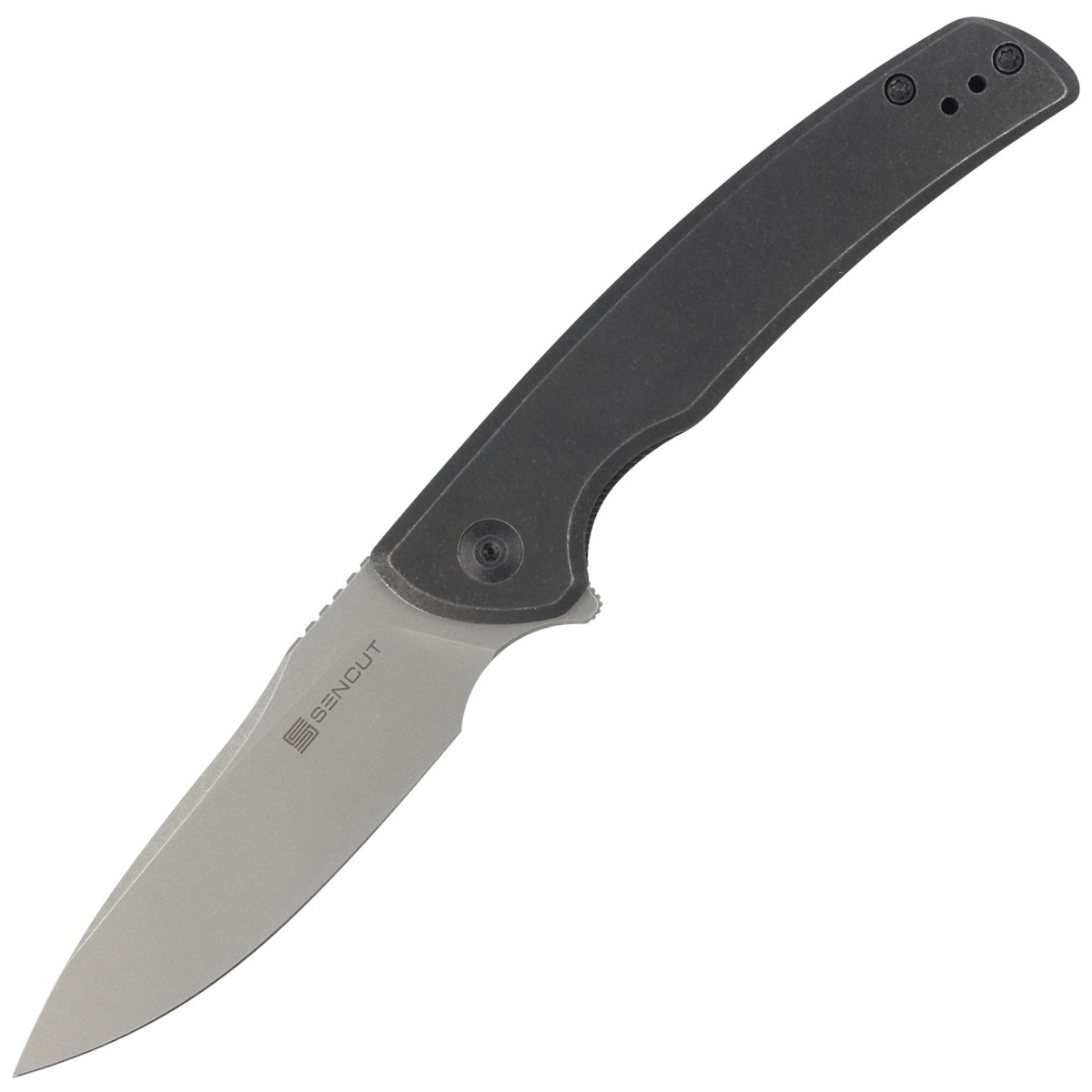 Nóż składany Sencut Tynan Black Stonewashed Steel, Gray Stonewashed 10Cr15CoMoV (SA10A) 1 jpg