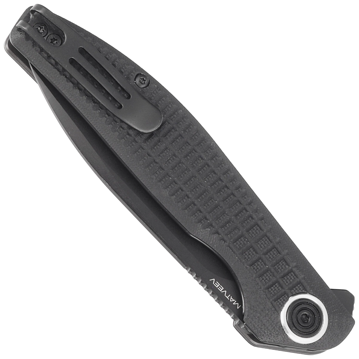Nóż składany BlackFox Artia Black G10, Black PTFE D2 by Grigorii Matveev (BF-765) 2 webp