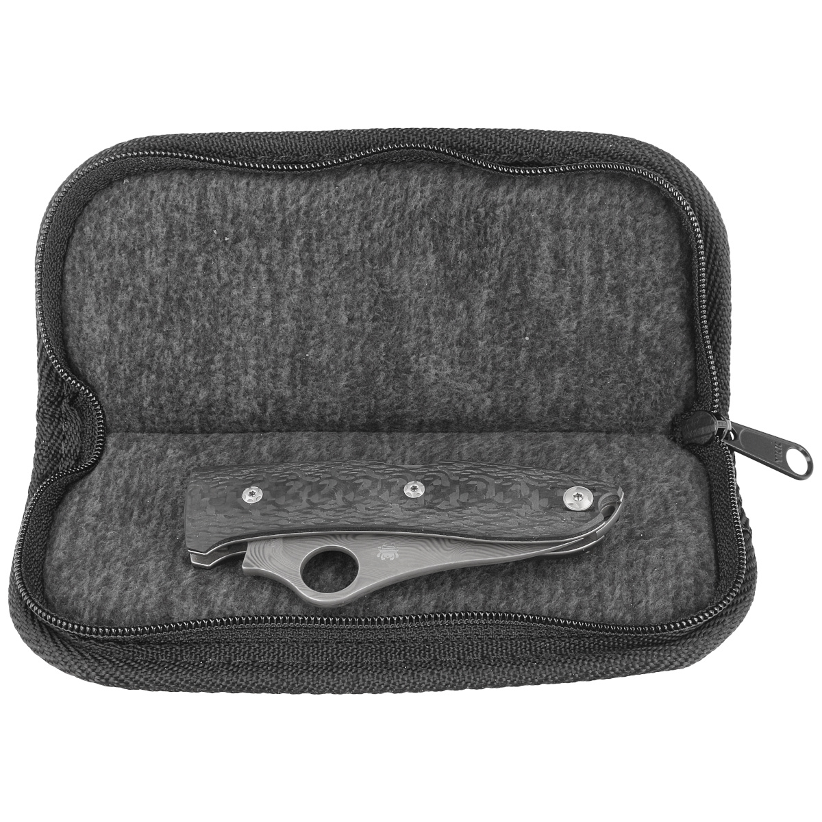 Nóż składany Spyderco SpyOpera Sprint Run Carbon Fiber, Damasteel Thor by Massimo Salice Sanna (C255CFPD) 8 jpg