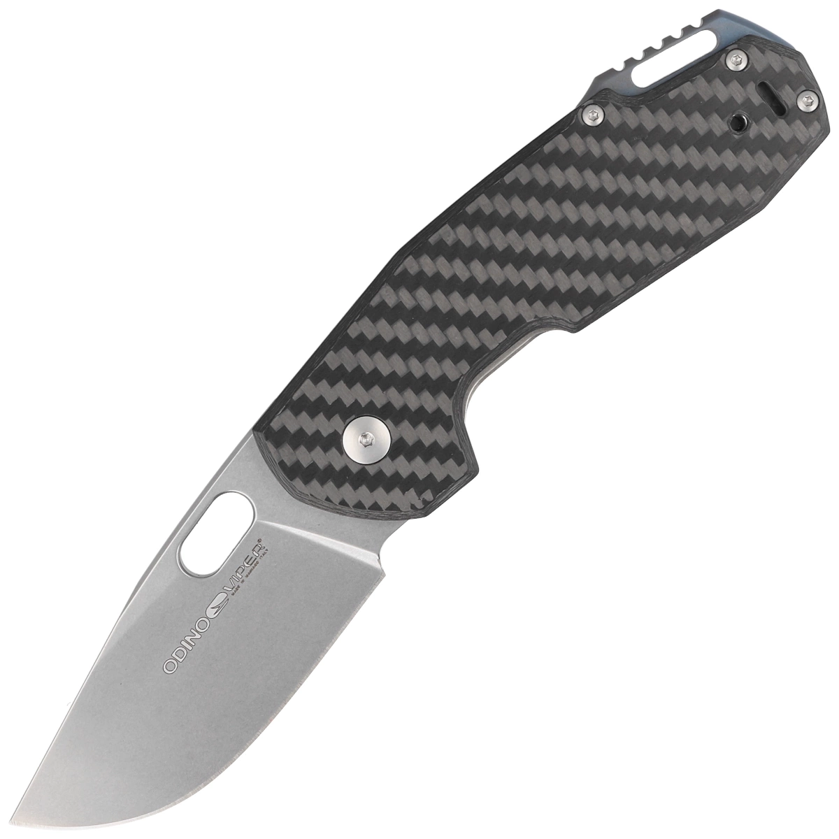 Nóż składany Viper Odino Carbon Fiber, Stonewashed N690 by Jesper Voxnæs (V5918FC) 1 webp