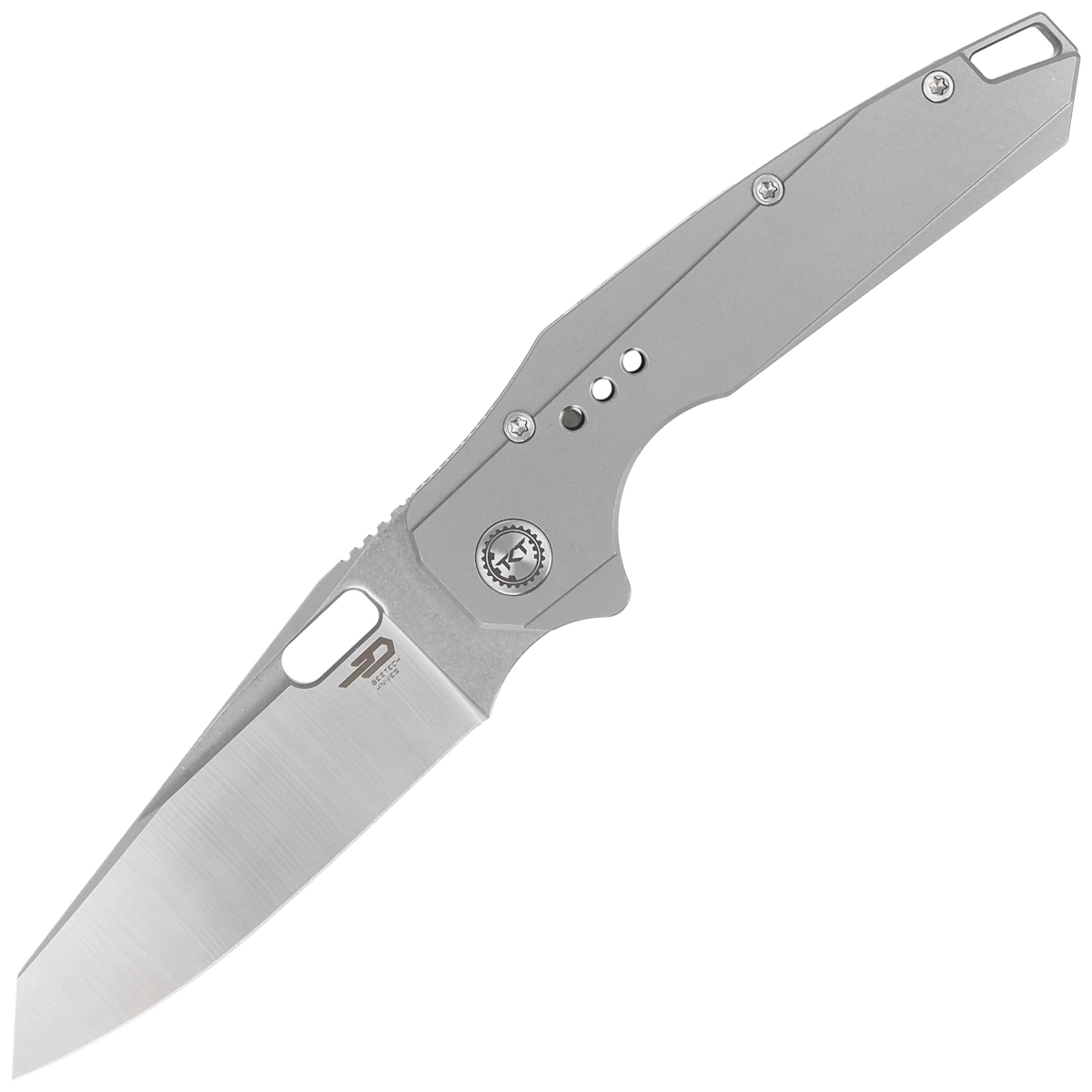 Nóż składany Bestech Nyxie Grey Titanium CPM S35VN 1 webp