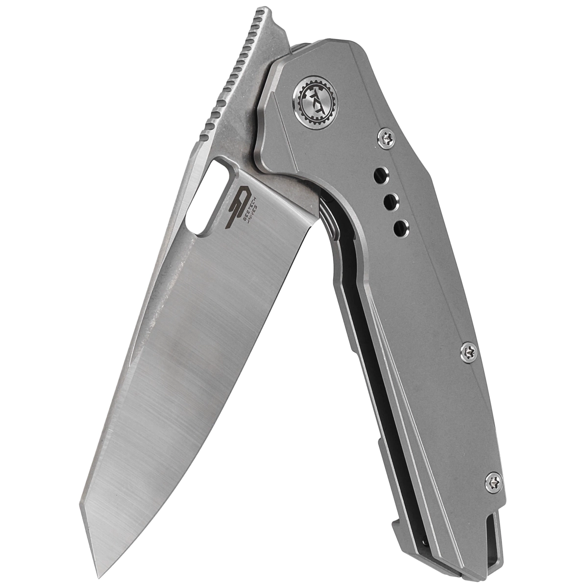 Nóż składany Bestech Nyxie Grey Titanium CPM S35VN 4 webp