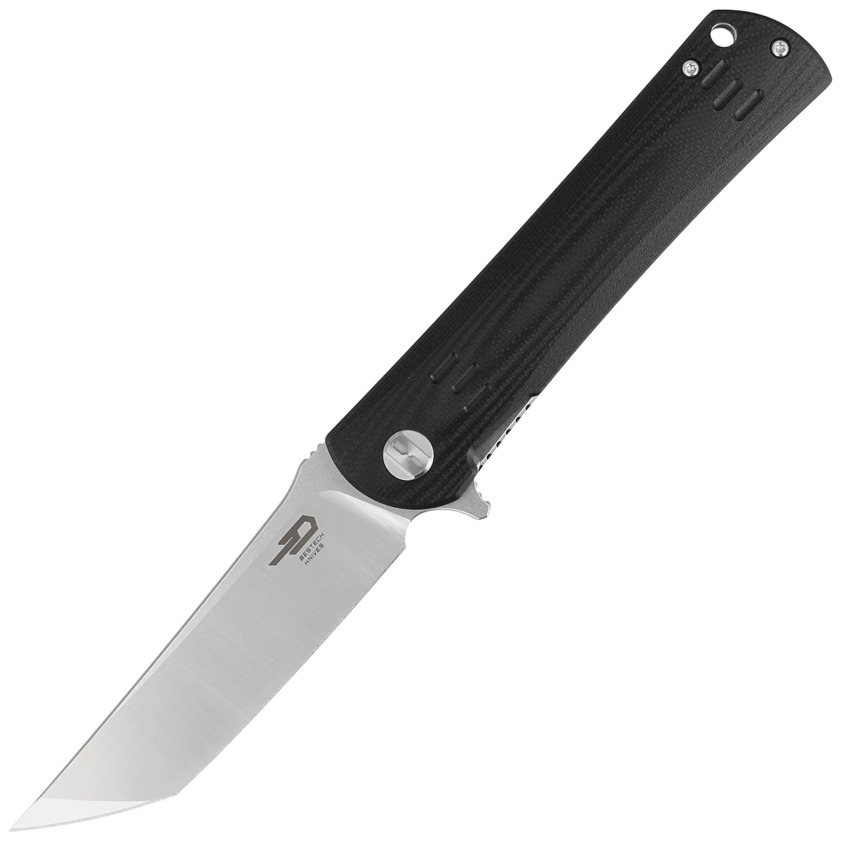 Nóż składany Bestech Kendo Black G10, Stonewashed / Satin D2 (BG06A-1) 1 webp