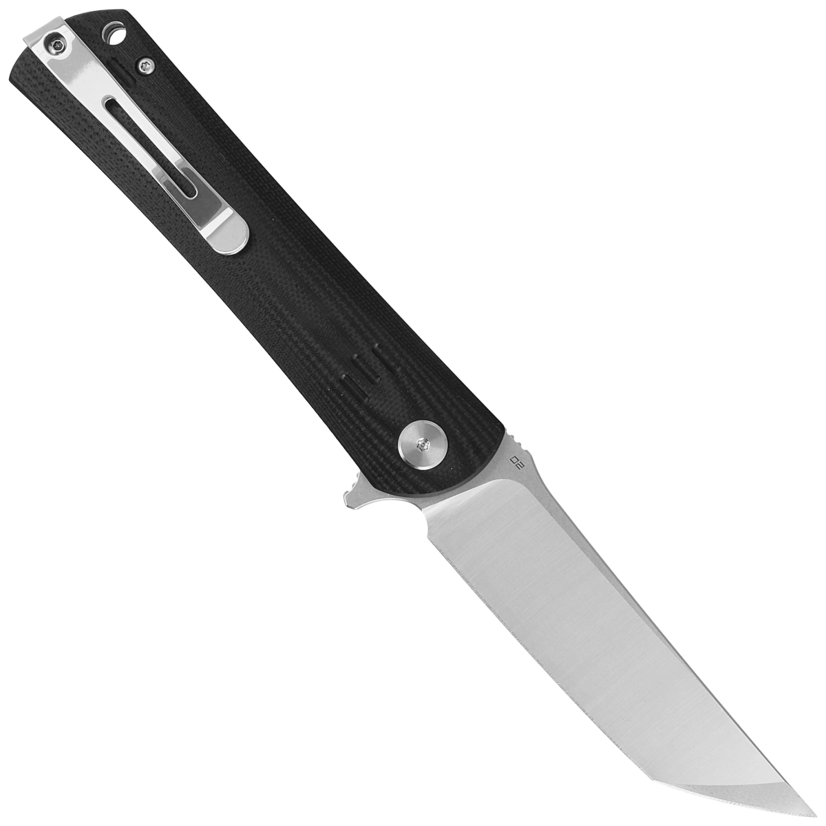Nóż składany Bestech Kendo Black G10, Stonewashed / Satin D2 (BG06A-1) 2 webp