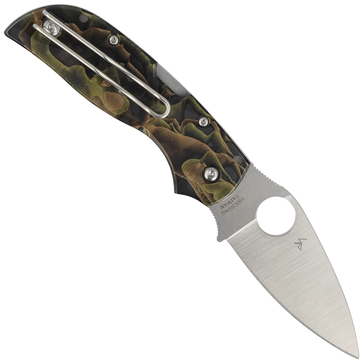 Nóż składany Spyderco Chaparral Raffir Noble, Satin CTS XHP (C152RNP) 2 webp