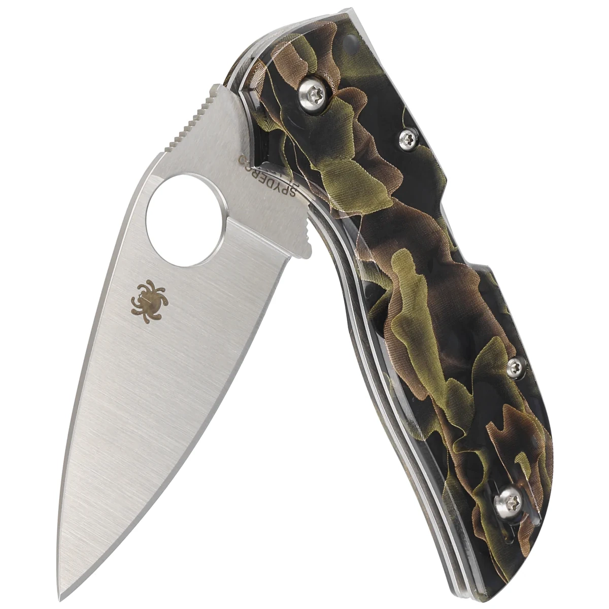 Nóż składany Spyderco Chaparral Raffir Noble, Satin CTS XHP (C152RNP) 3 webp
