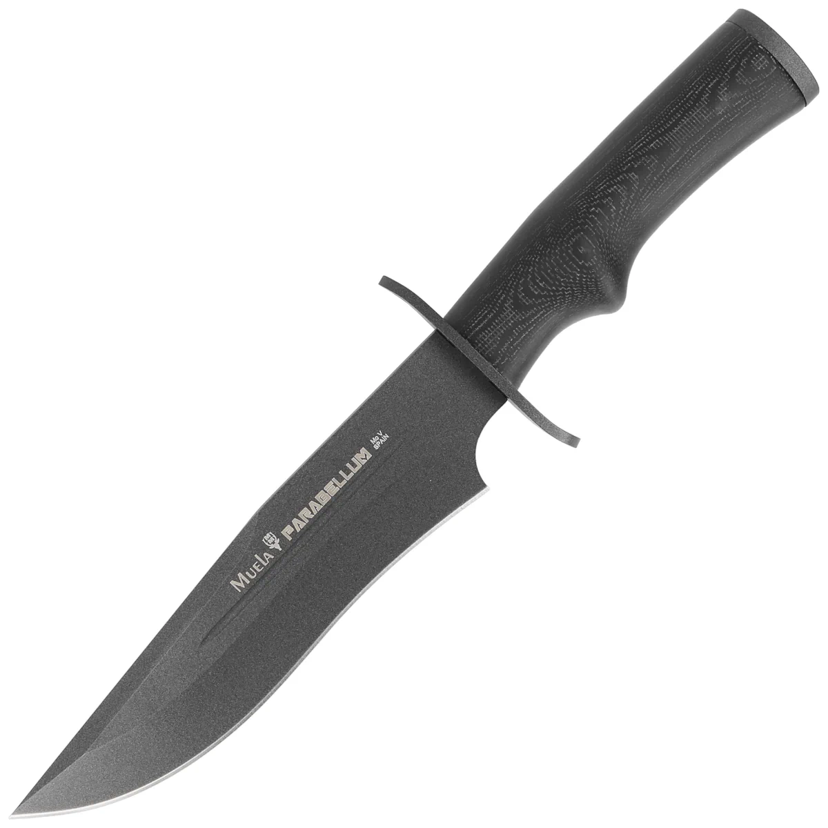 Nóż Muela Parabellum Black Micarta, PTFE Niflon 11 X50CrMoV15 (PARABELLUM-17N) 1 webp