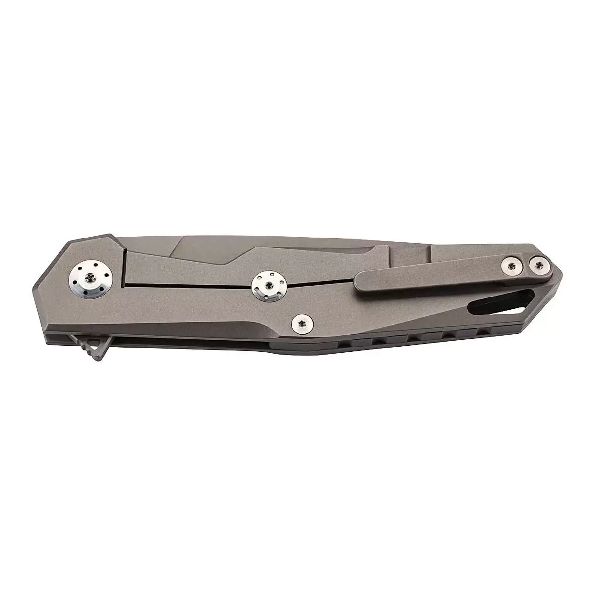 Nóż składany Herbertz Solingen Grey Titanium, Titanium Coating 440C (308812) 2 webp