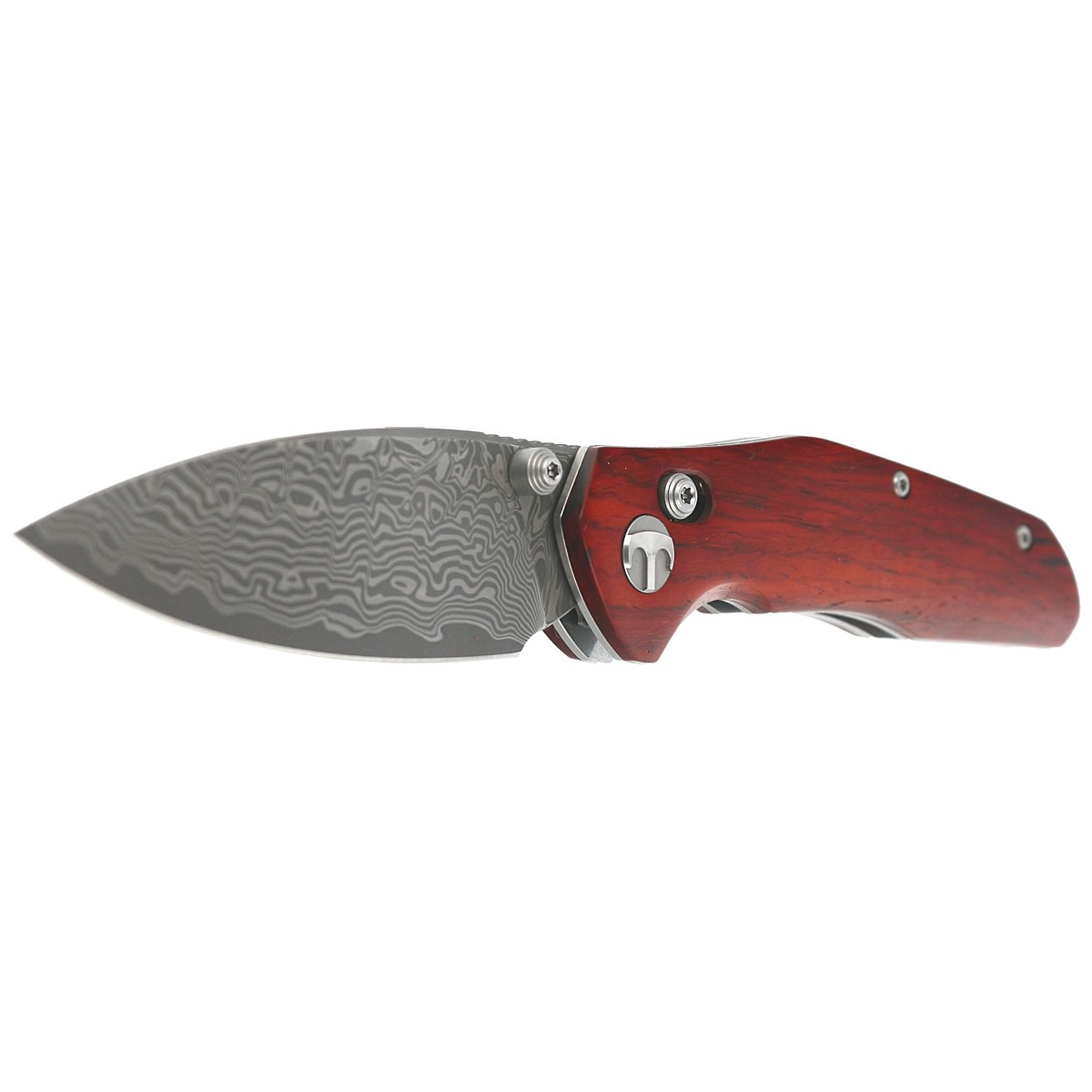 Nóż składany Bestechman Ronan Rosewood, Damascus (BMK02L) 2 jpg