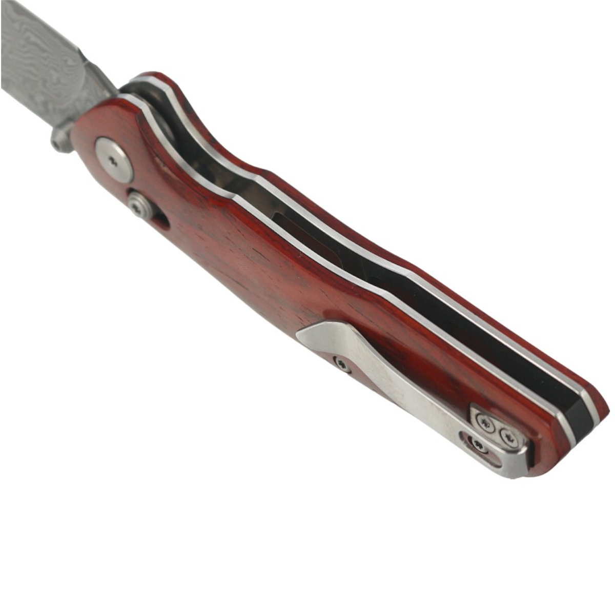 Nóż składany Bestechman Ronan Rosewood, Damascus (BMK02L) 5 jpg