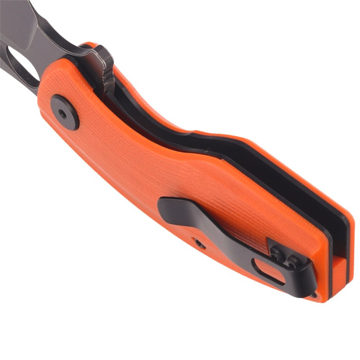 Nóż składany Bestech Lizard Orange G10, Black Stonewashed D2 (BG39D) 5 jpg