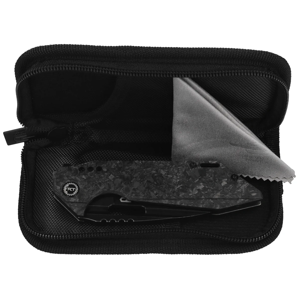 Nóż składany Bestech Shodan Black Titanium / Carbon Fiber, Black Stonewashed CPM S35VN by Todd Knife and Tool (BT1910D) 3 webp