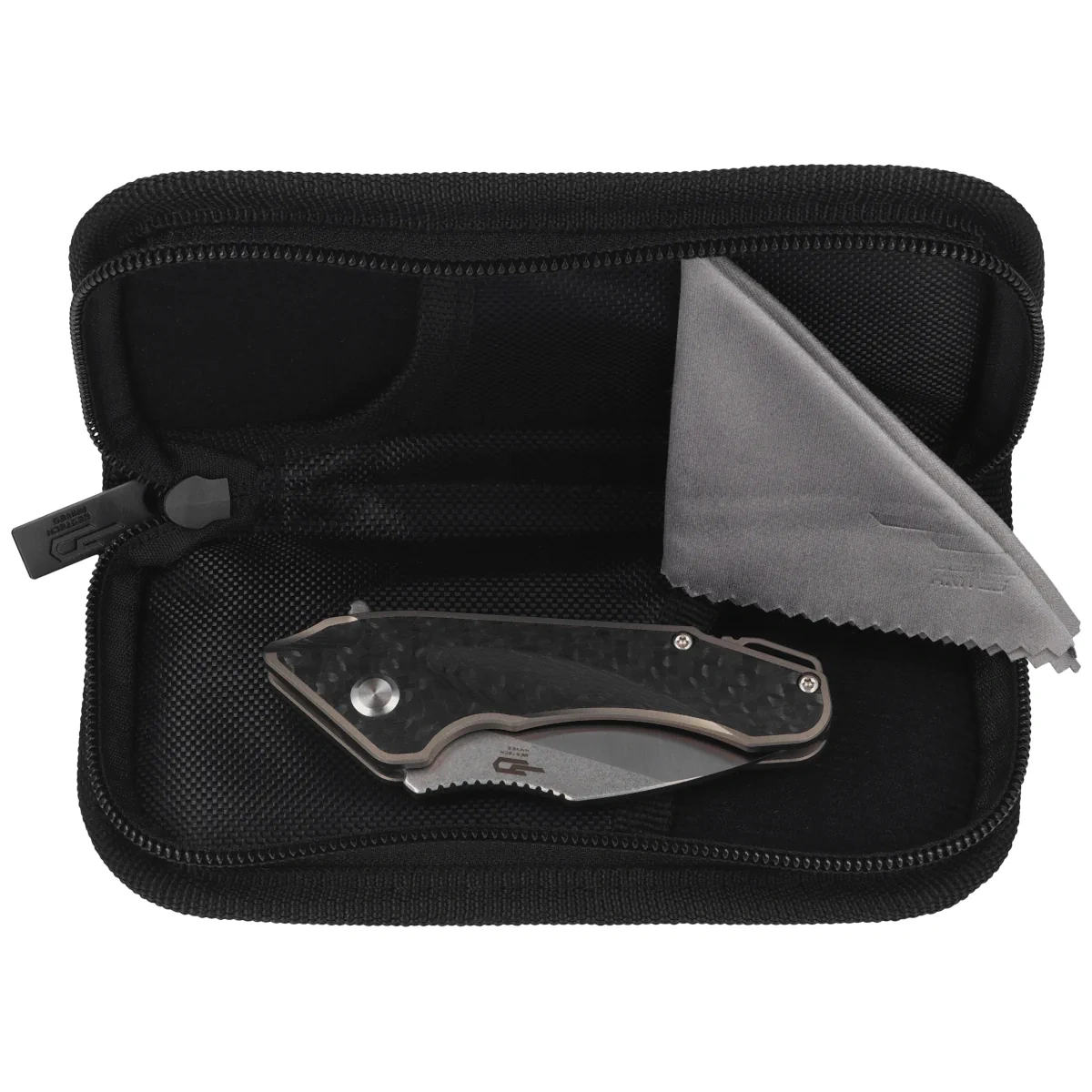 Nóż składany Bestech Goblin Black Titanium / Carbon Fiber, Stonewashed / Satin CPM S35VN (BT1711A) 3 webp