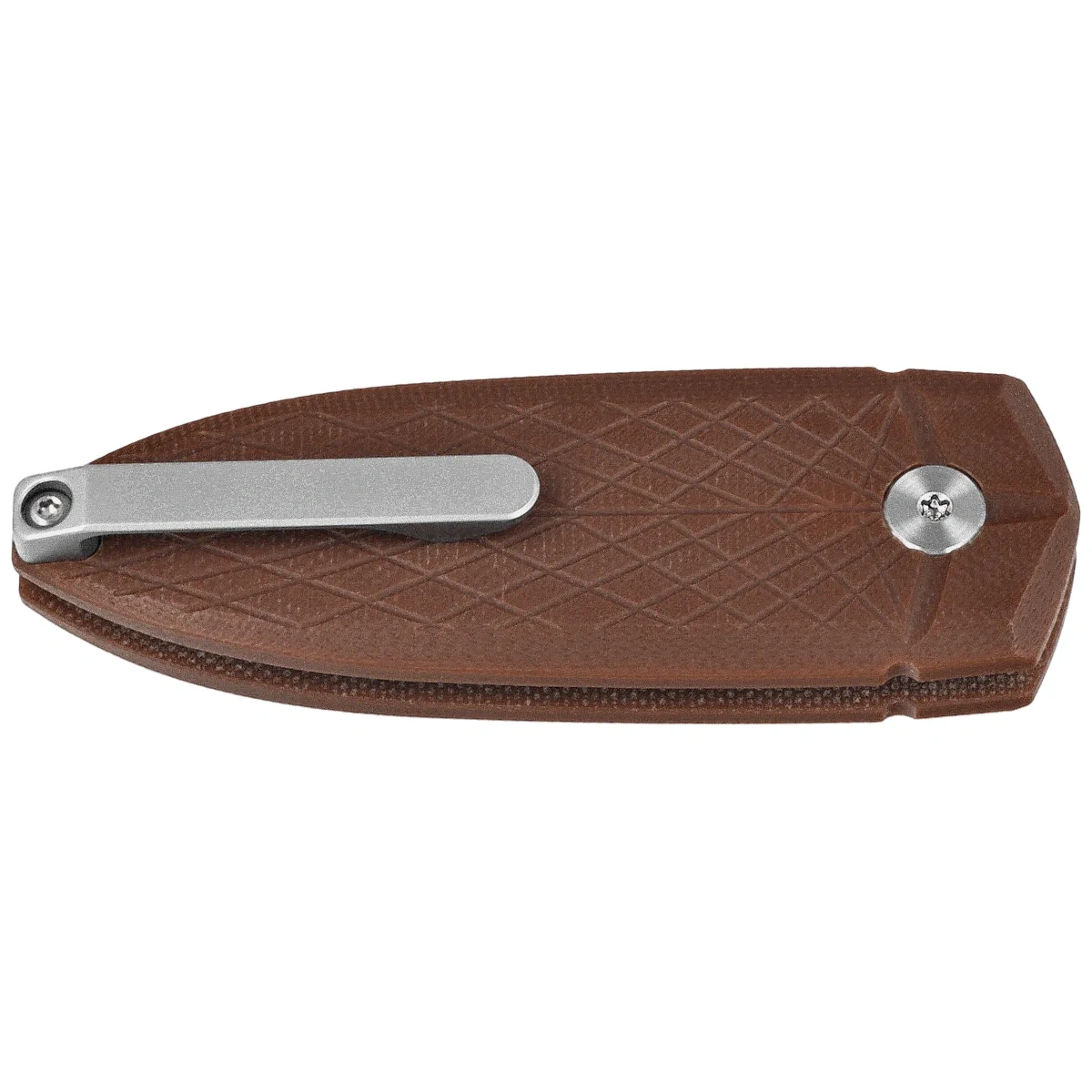 Nóż składany Bestech Knives QUQU Brown G10, Satin 14C28N 2 webp