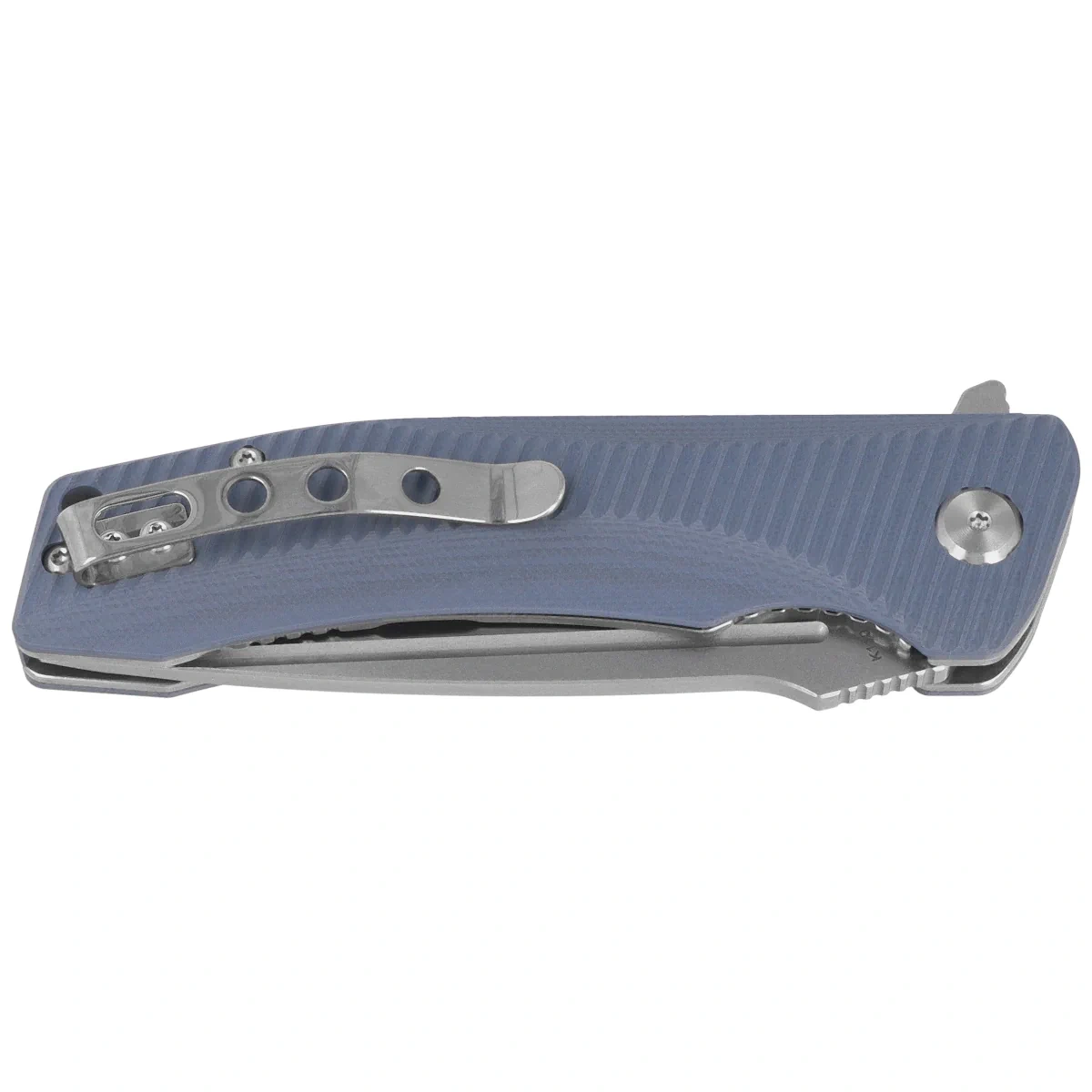 Nóż składany Bestech Mako Grey G10, Stonewashed/Satin K110 (BG27C) 2 webp