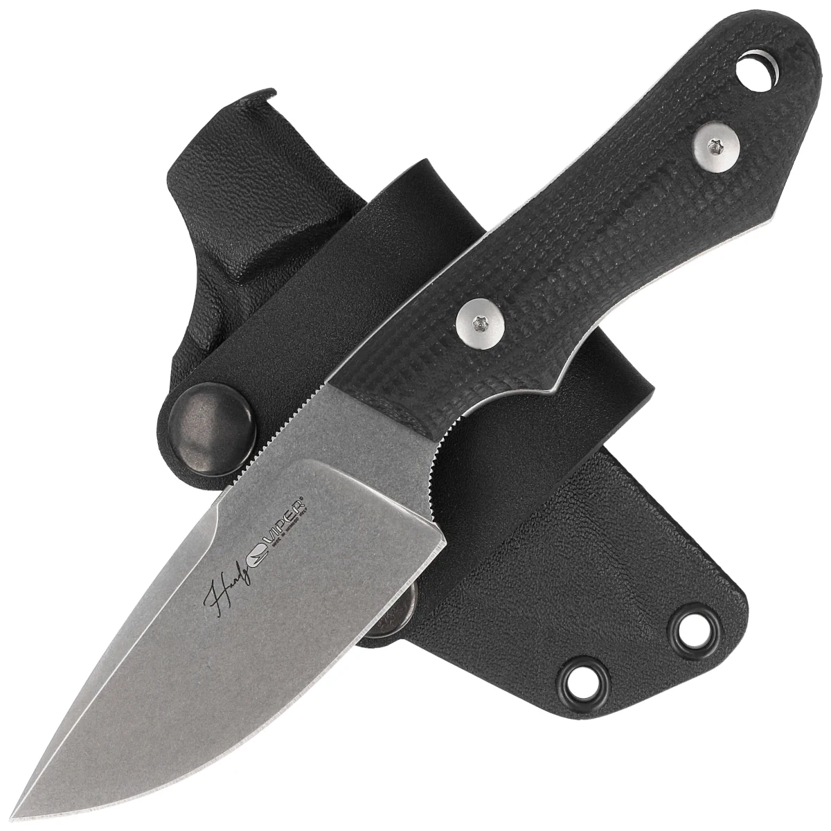 Nóż Viper Handy Black Suretouch, Stonewashed MagnaCut by Fabrizio Silvestrelli (VT4040GG) 2 webp