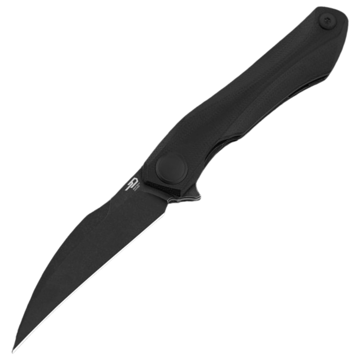Nóż składany Bestech Ivy Black G10, Black Stonewashed 14C28N by Ostap Hel (BG59E) 1 jpg