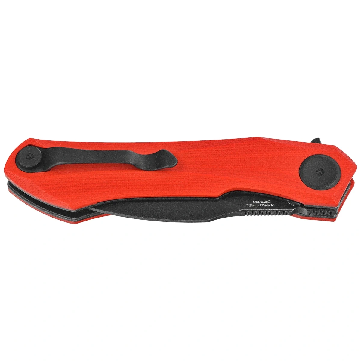 Nóż składany Bestech Ivy Red G10, Black Stonewashed 14C28N by Ostap Hel (BG59D) 2 webp