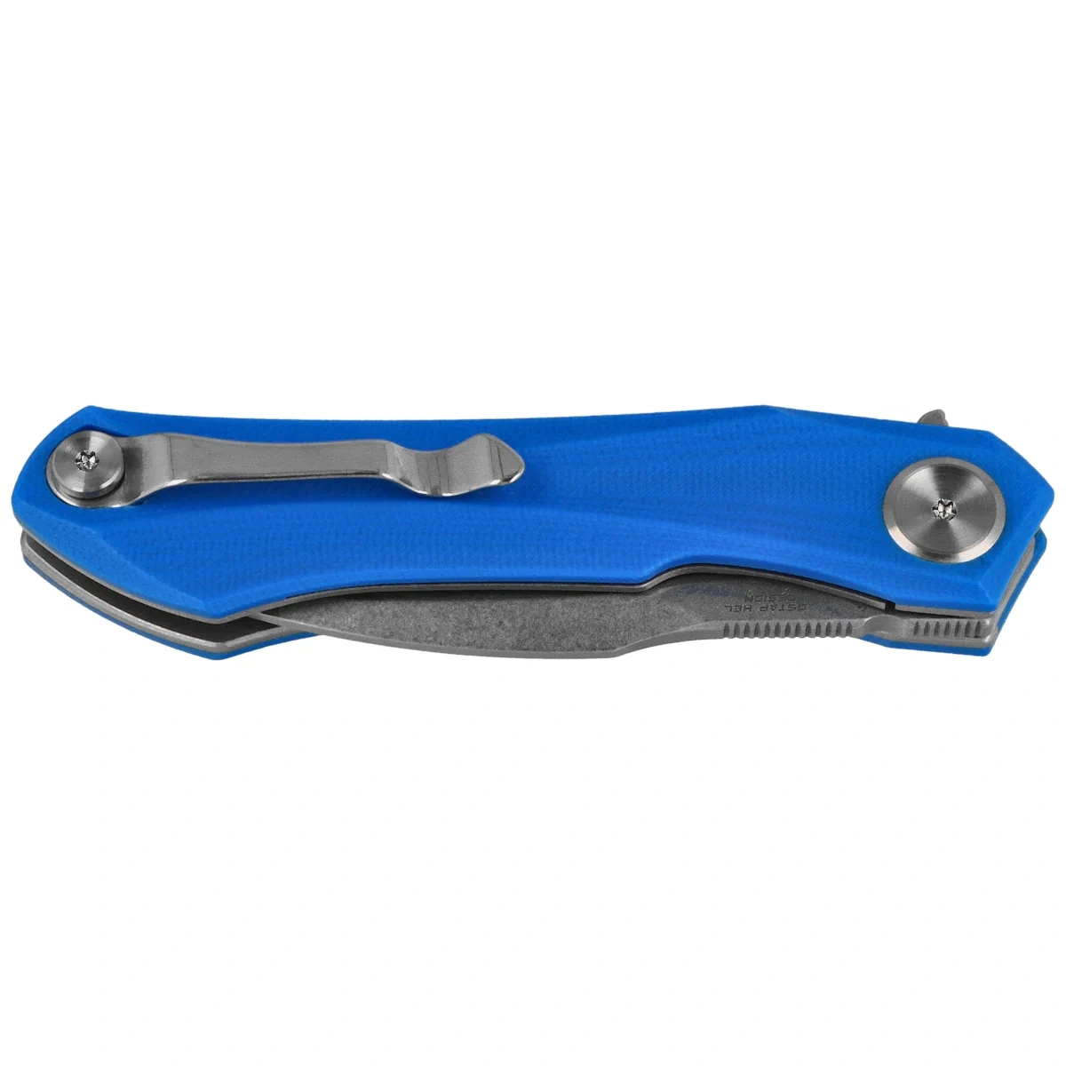 Nóż składany Bestech Ivy Blue G10, Stonewashed 14C28N by Ostap Hel (BG59B) 2 webp