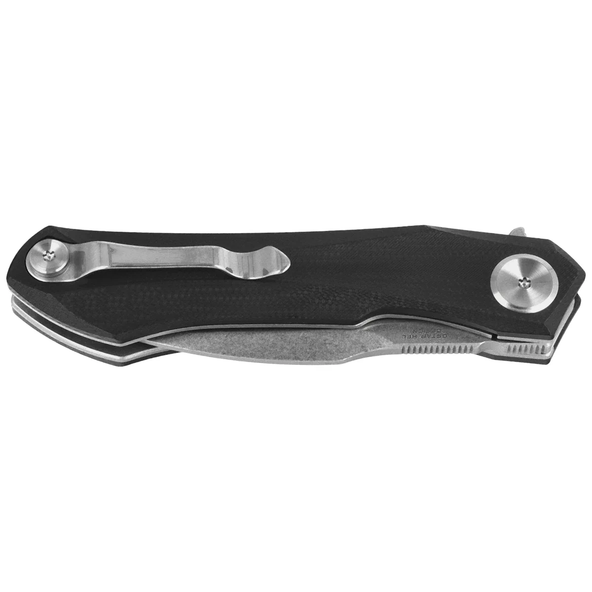 Nóż składany Bestech Ivy Black G10, Stonewashed 14C28N by Ostap Hel (BG59A) 2 webp