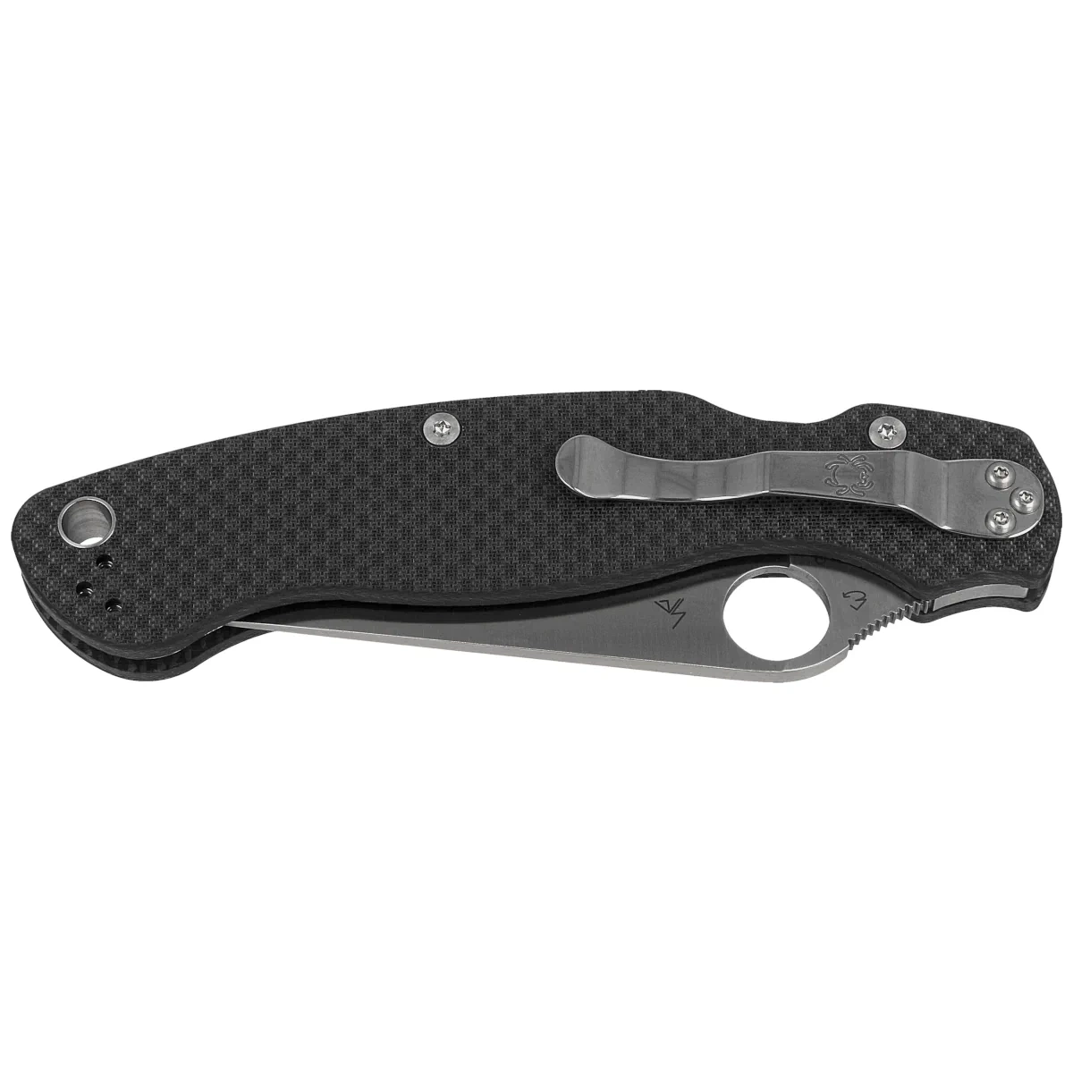 Nóż składany Spyderco Military 2 Sprint Run Carbon Fiber, Satin CPM S90V by Sal, Eric Glesser (C36CFP2) 2 webp