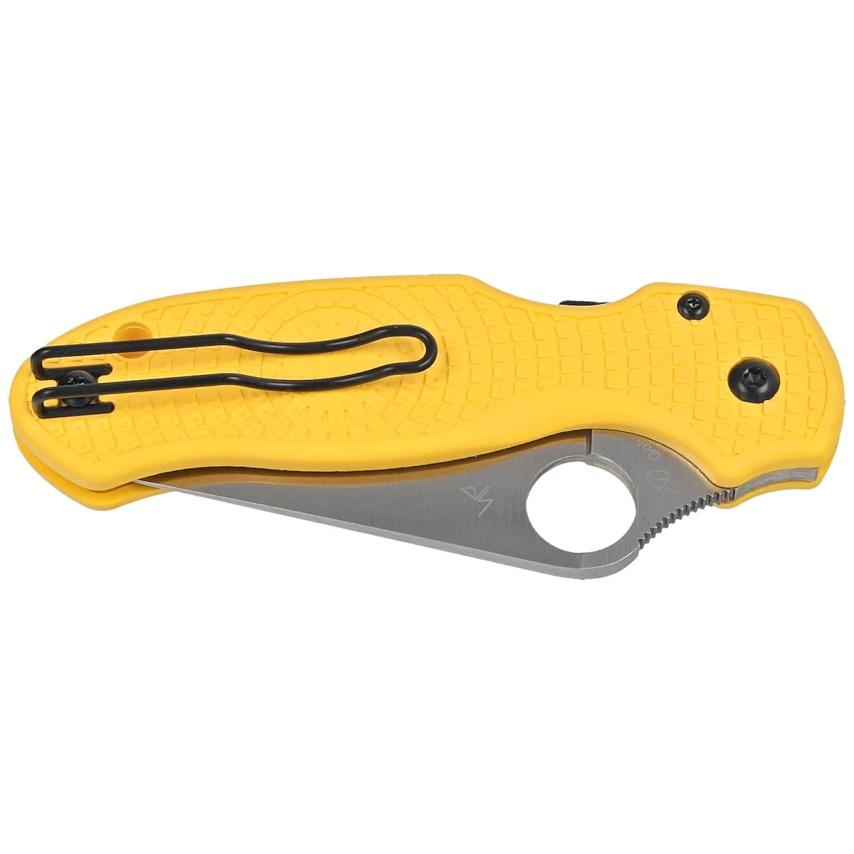 Nóż składany Spyderco Para 3 Salt Yellow FRN, Satin MagnaCut by Eric Glesser (C223PYL) 2 webp