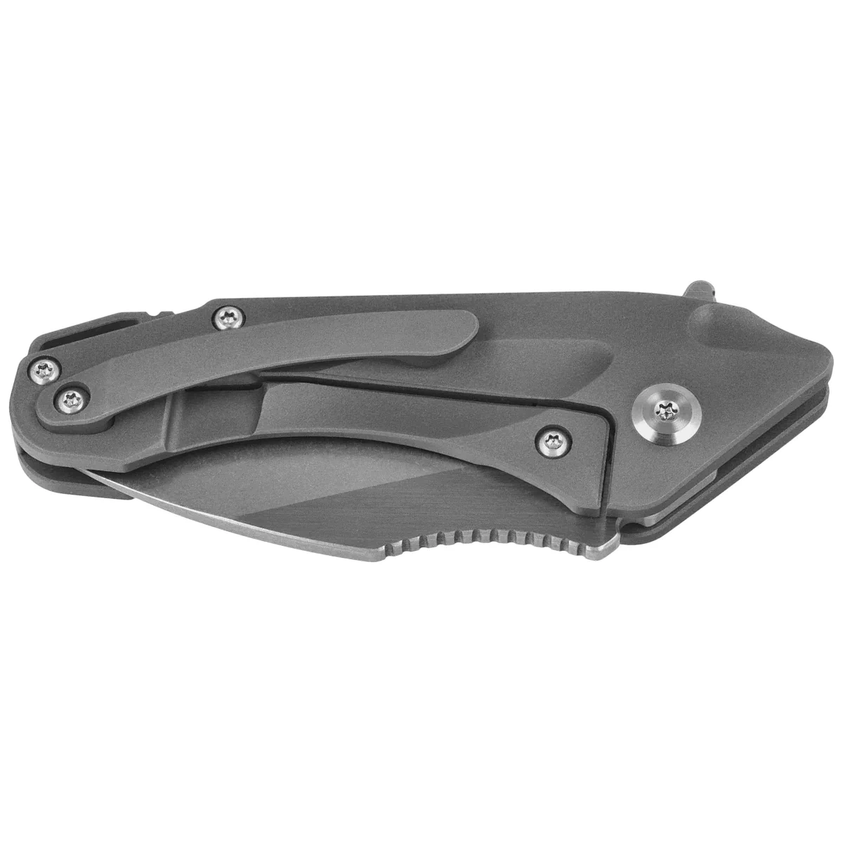 Nóż składany Bestech Goblin Dark Grey Titanium/Carbon Fiber, Stonewashed/Satin CPM S35VN (BT1711E) 2 webp