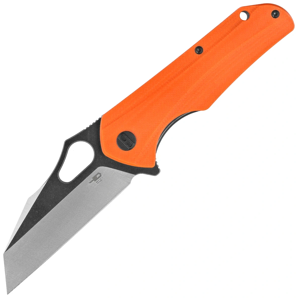 Nóż składany Bestech Operator Orange G10, Satin/Black D2 (BG36D) 1 webp