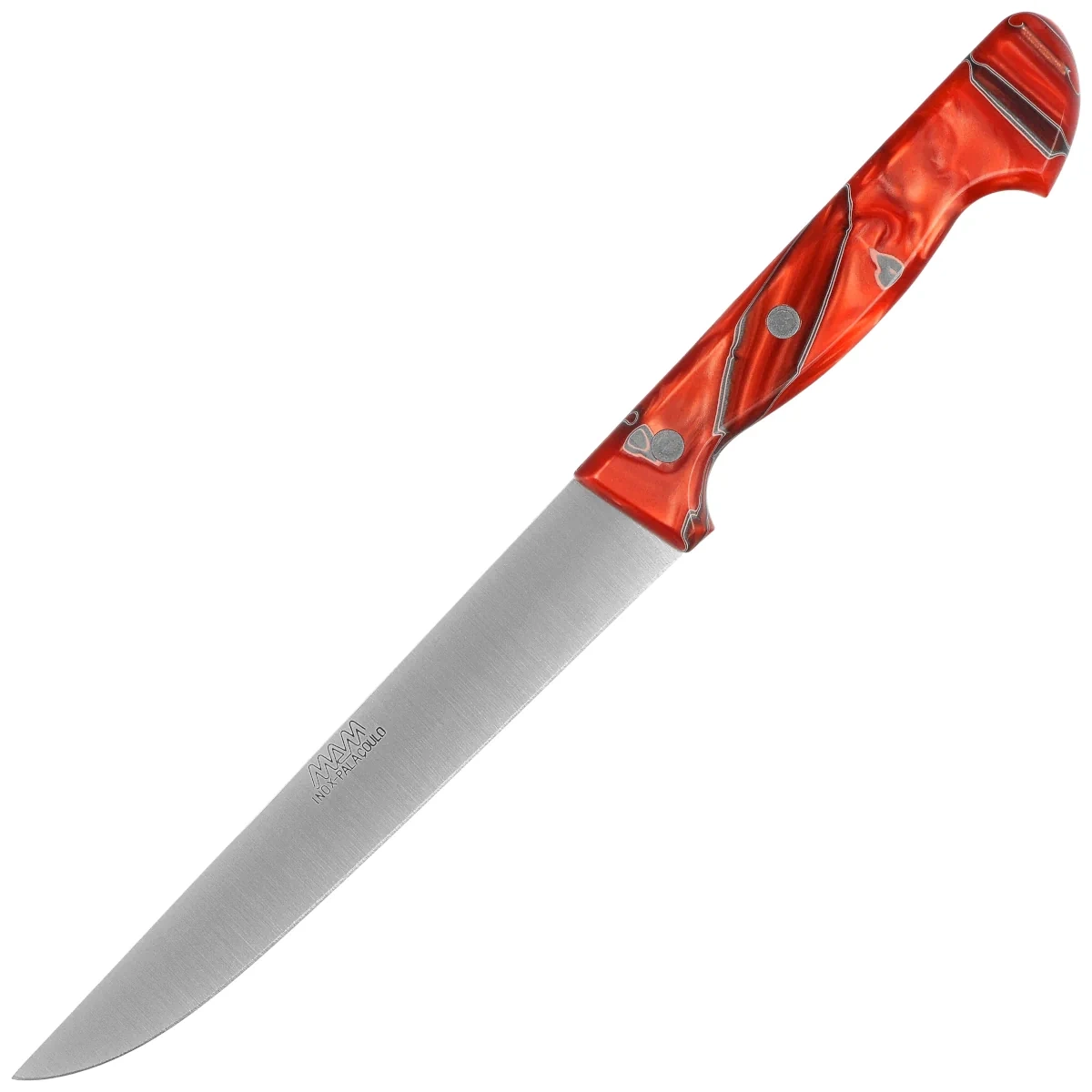 Nóż kuchenny MAM Universal 175 Red Metakrilat, Stainless Steel (4330) 1 webp