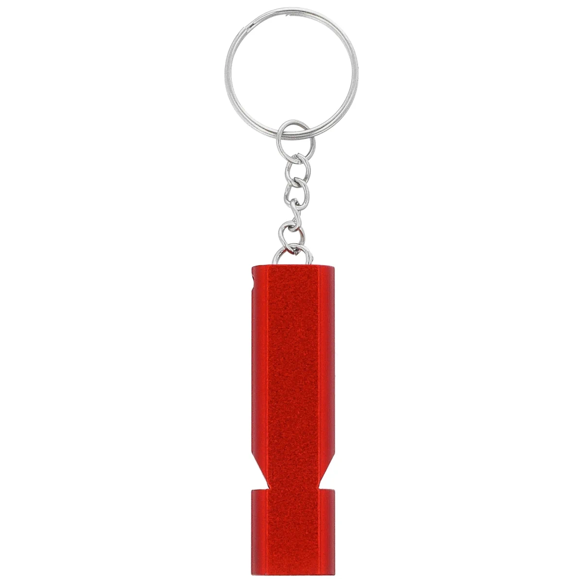 Brelok z gwizdkiem Barbaric Red Aluminium (16215-RD) 1 webp