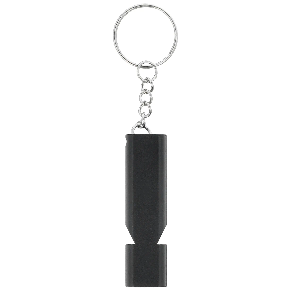 Brelok z gwizdkiem Barbaric Black Aluminium (16215-BK) 1 webp