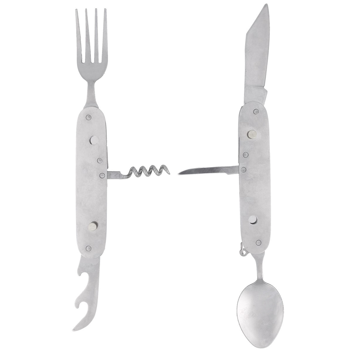 Niezbędnik składany Martinez Albainox Camping 7 Set Silver Aluminium, Mirror 3Cr13Mov (11021) 1 jpg