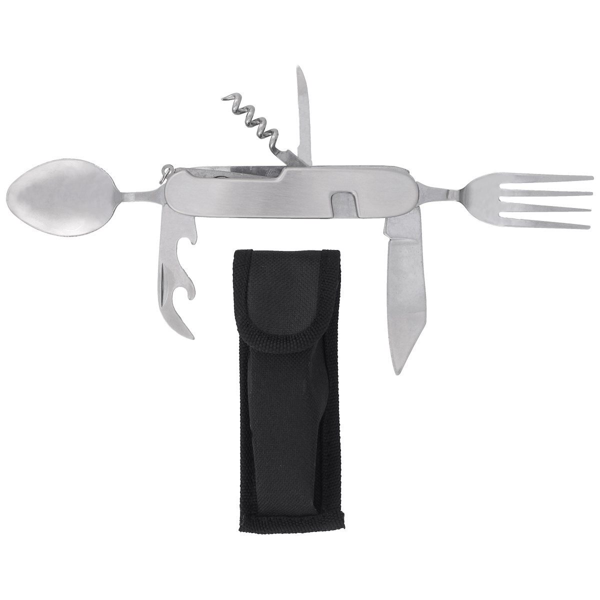Niezbędnik składany Martinez Albainox Camping 7 Set Silver Aluminium, Mirror 3Cr13Mov (11021) 3 jpg