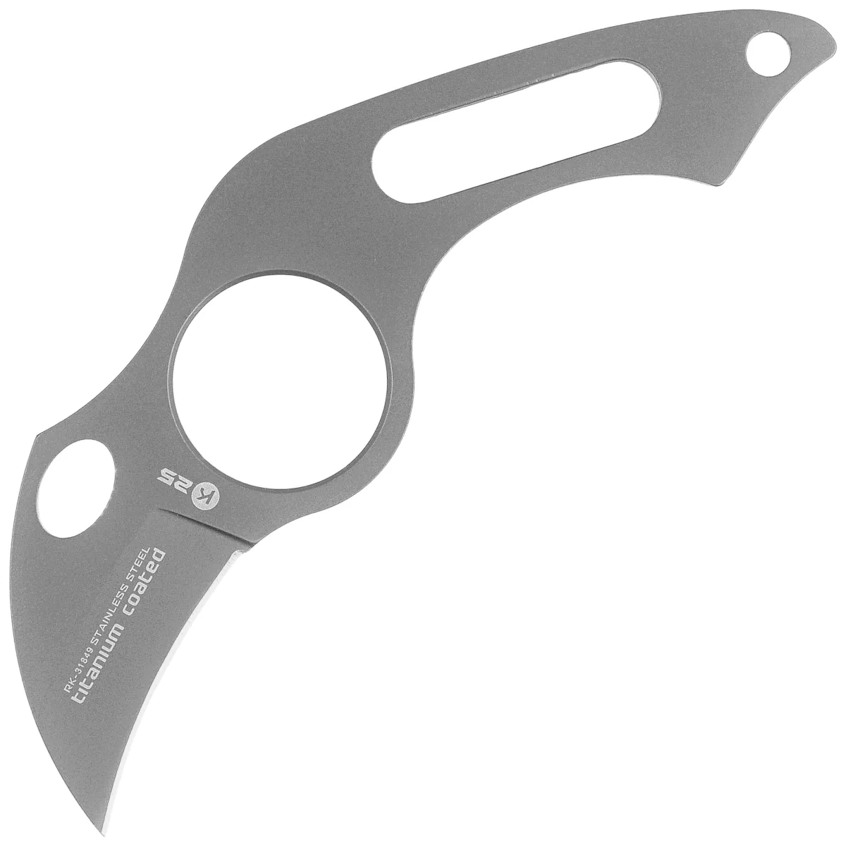 Nóż na szyję K25 RK-31849 Neck Knife Titanium Naked, Titanium 7Cr17Mov 1 webp