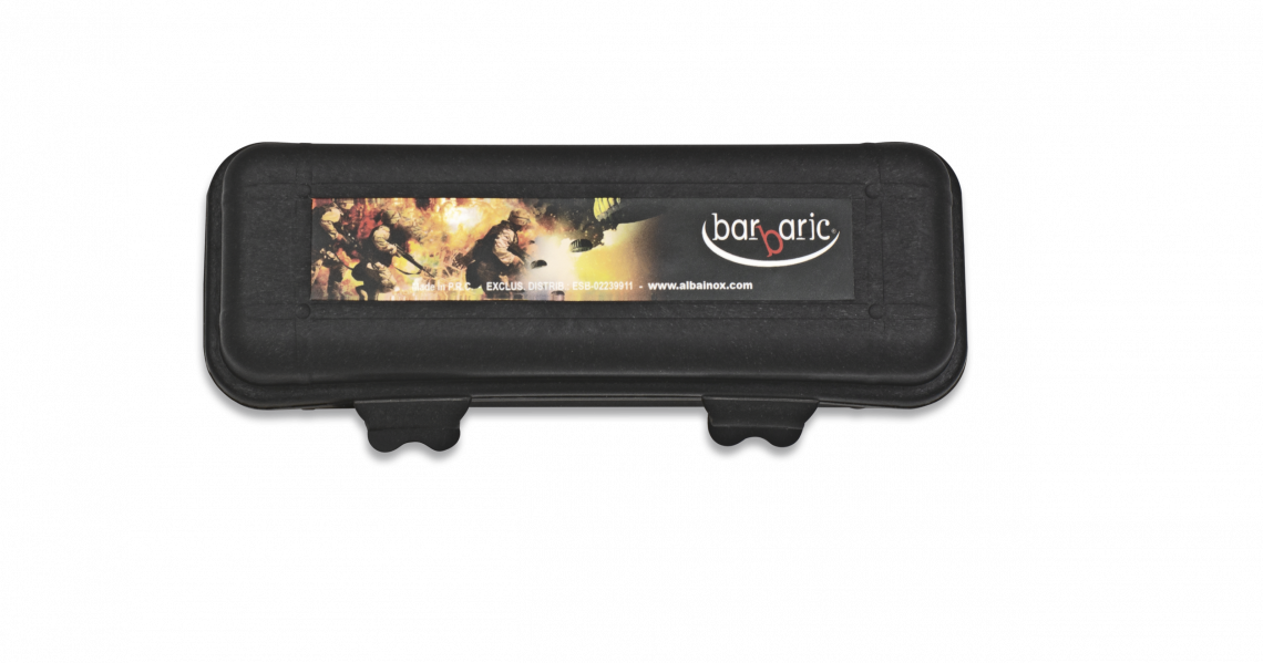 Skrzynka survivalowa Barbaric 140x50x40mm, Black ABS (33924) 1 png