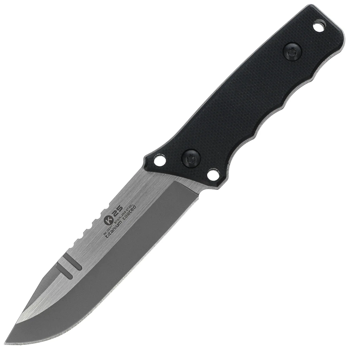 Nóż na szyję K25 RK-32371 Neck Knife Black G10, Titanium 7Cr17Mov 1 webp