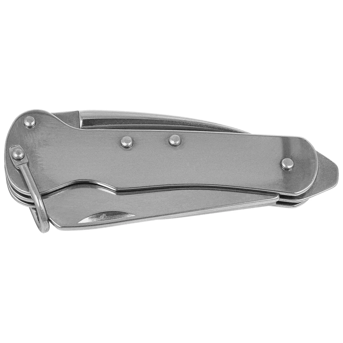 Nóż składany żeglarski Martinez Albainox Marinera Gray Steel, Mirror 3Cr13Mov (10260) 2 webp