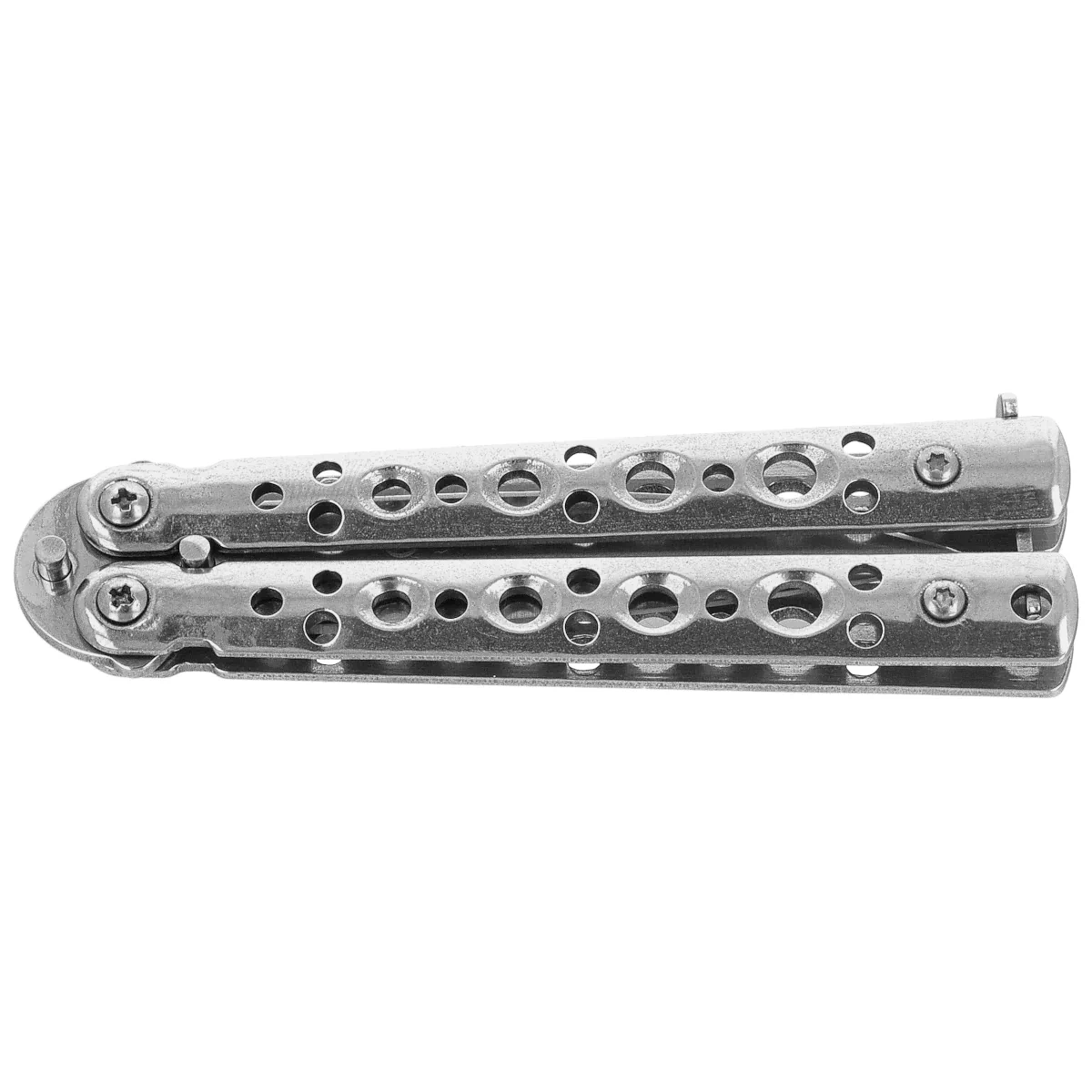 Nóż składany motylek Martinez Albainox Balisong Polished Steel, Polished 3Cr13Mov (02224) 2 webp