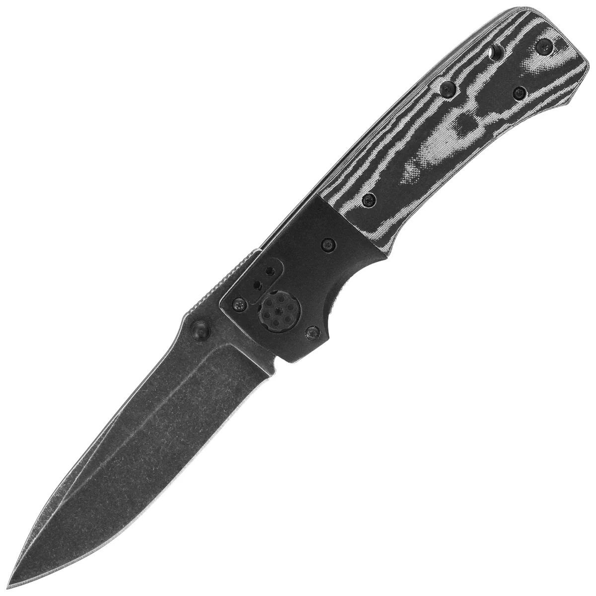 Nóż składany Martinez Albainox Micarta, Stonewashed 3Cr13Mov (18916) 1 webp