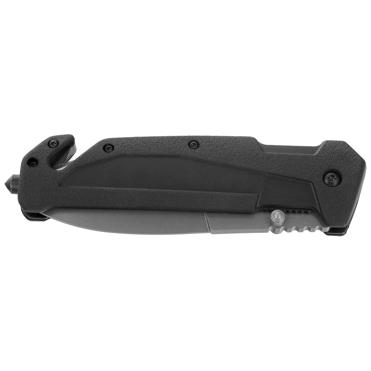 Nóż składany K25 AH-64 Black Rubber, Titanium 3Cr13MoV (18871) 2 webp
