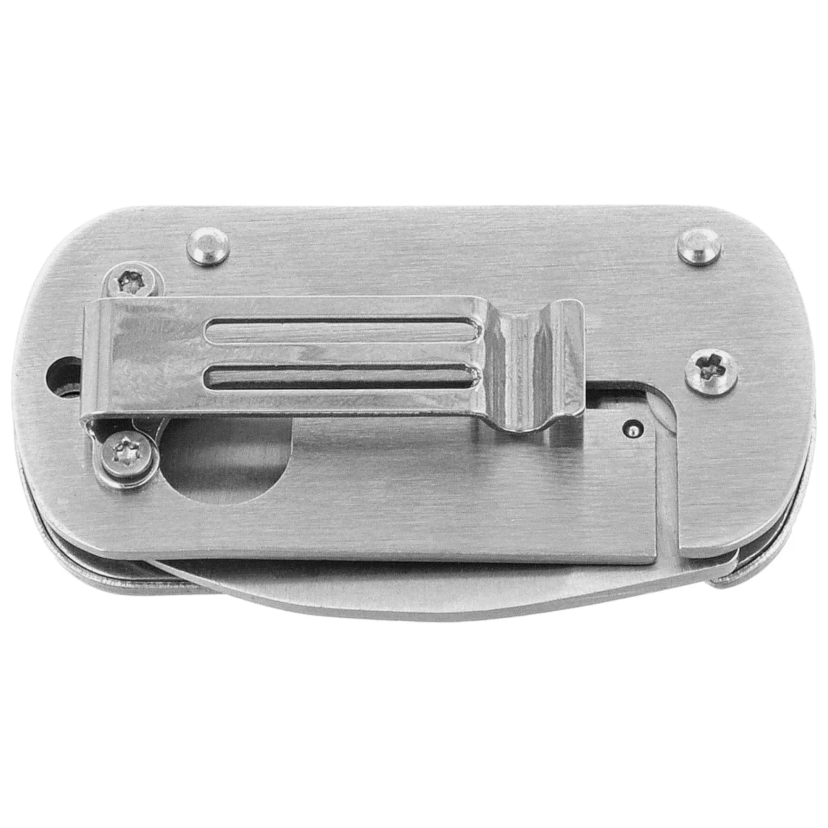Nóż składany Martinez Albainox Skull 3D Aluminium, Satin 3Cr13Mov (18730) 2 webp