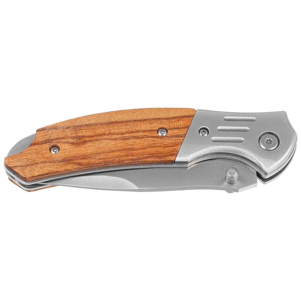 Nóż składany Martinez Albainox Hunting Deer Zebra Wood, Satin 3Cr13Mov (18518GR4210) 2 webp