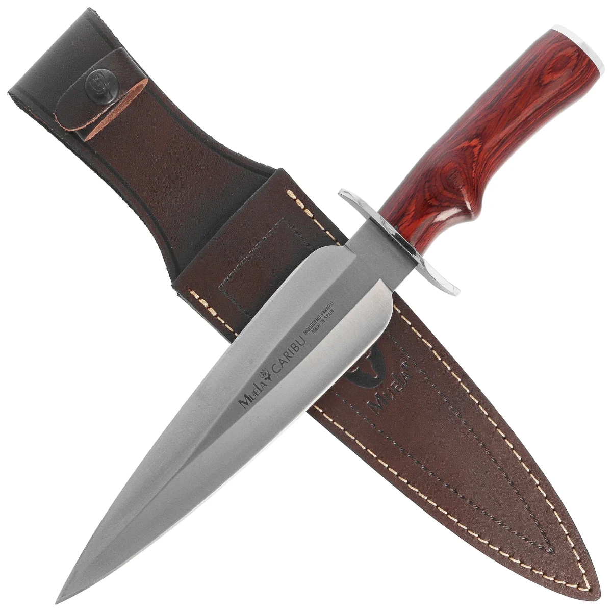 Nóż Muela Caribu.R Coral Pakka Wood, Satin X50CrMoV15 2 webp