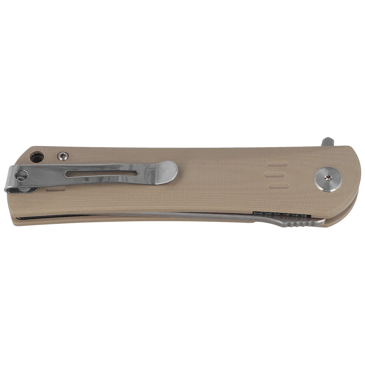Nóż składany Bestech Kendo Beige G10, Stonewashed / Satin D2 (BG06C-1) 2 webp