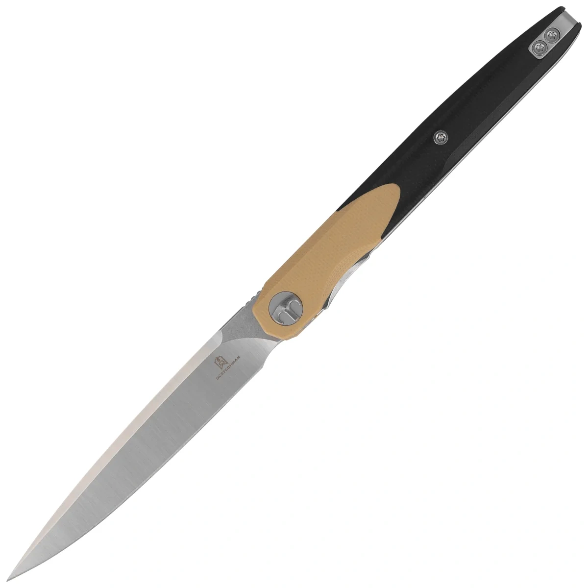 Nóż składany Bestechman Lanza Khaki-Black G10, Satin / Stonewashed 14C28N by Grzegorz Grabarski (BMK14B) 1 webp