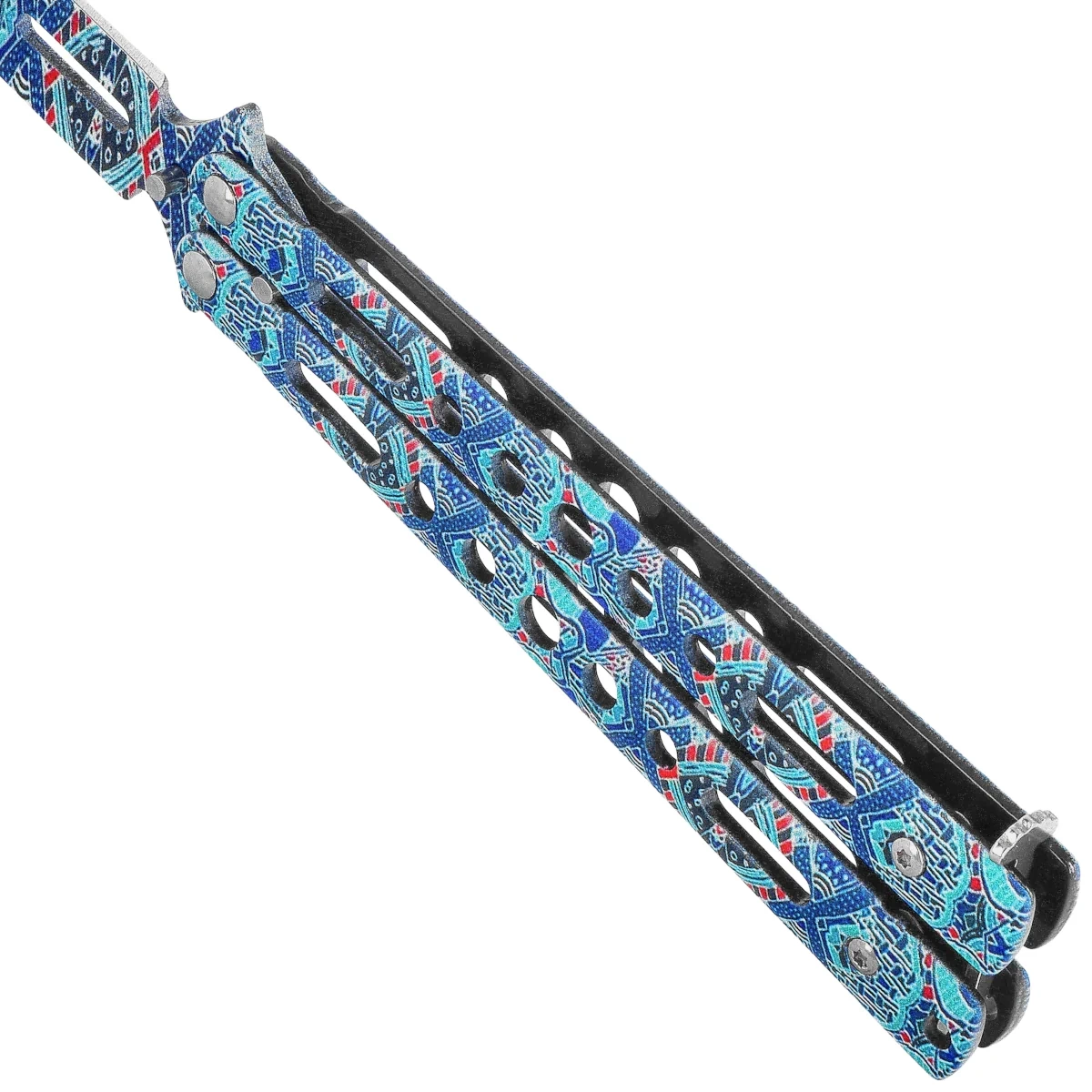 Nóż motylek Martinez Albainox Balisong 3D Design Steel, 3D Design 3Cr13Mov (02274) 4 webp