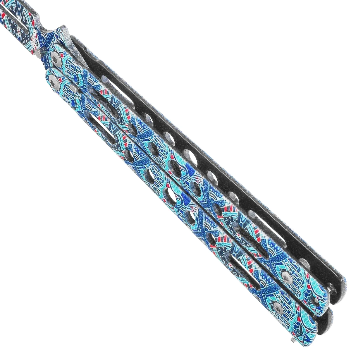 Nóż motylek Martinez Albainox Balisong 3D Design Steel, 3D Design 3Cr13Mov (02274) 5 webp